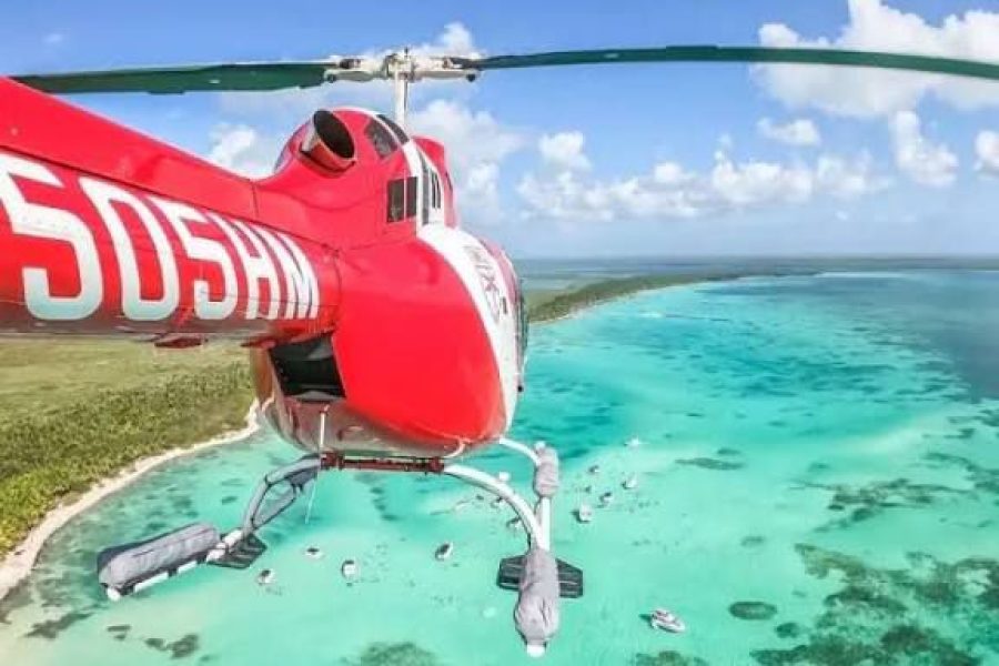 Tour Saona by Helicopter